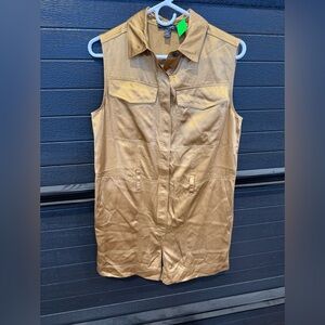 Banana Republic Daydream Silk Romper 100%